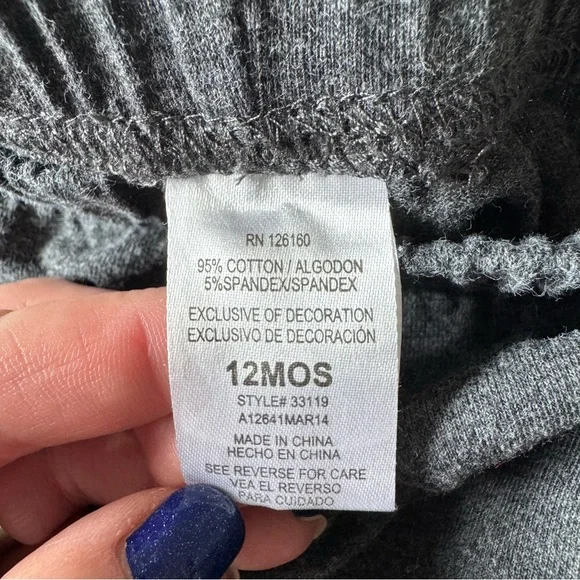 Bundle of Baby Girl Pants Size 12-18 Months Old Navy  Carter’s Gymboree Stripes - Picture 11 of 16